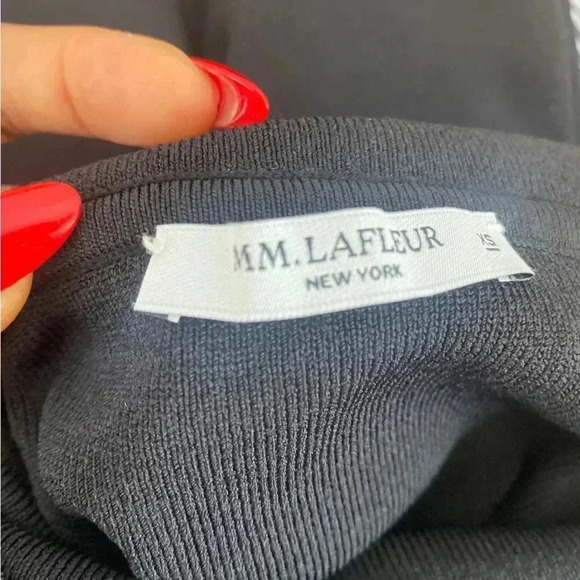 MM Lafleur The Harlem skirt - Jardigan Knit In Black Size X-Small - Picture 4 of 9